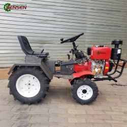 10hp multifunctional diesel mini tractors powered by tiller engine