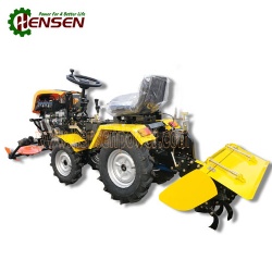 9HP to 18HP Four Wheel Drive Gasoline Tractor Orchard Tractor Small Agricultural Tractor 4X4 Mini Farm Tractor