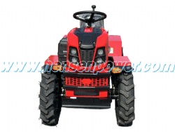Four wheel drive agricultural compact mini small tractor powered by Loncin  EURO-V LC192FD gasoline engine